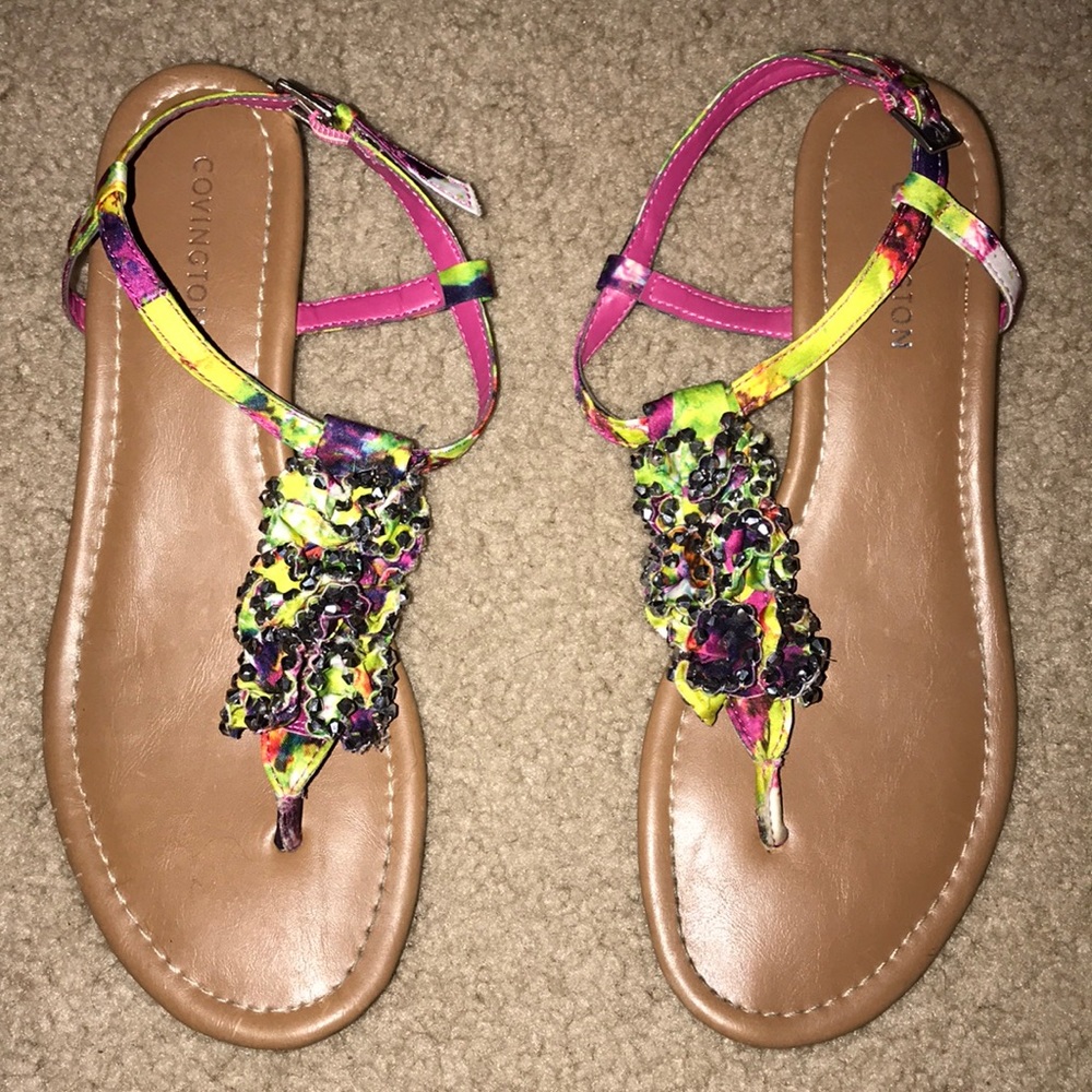 Colorful Bling Sandals